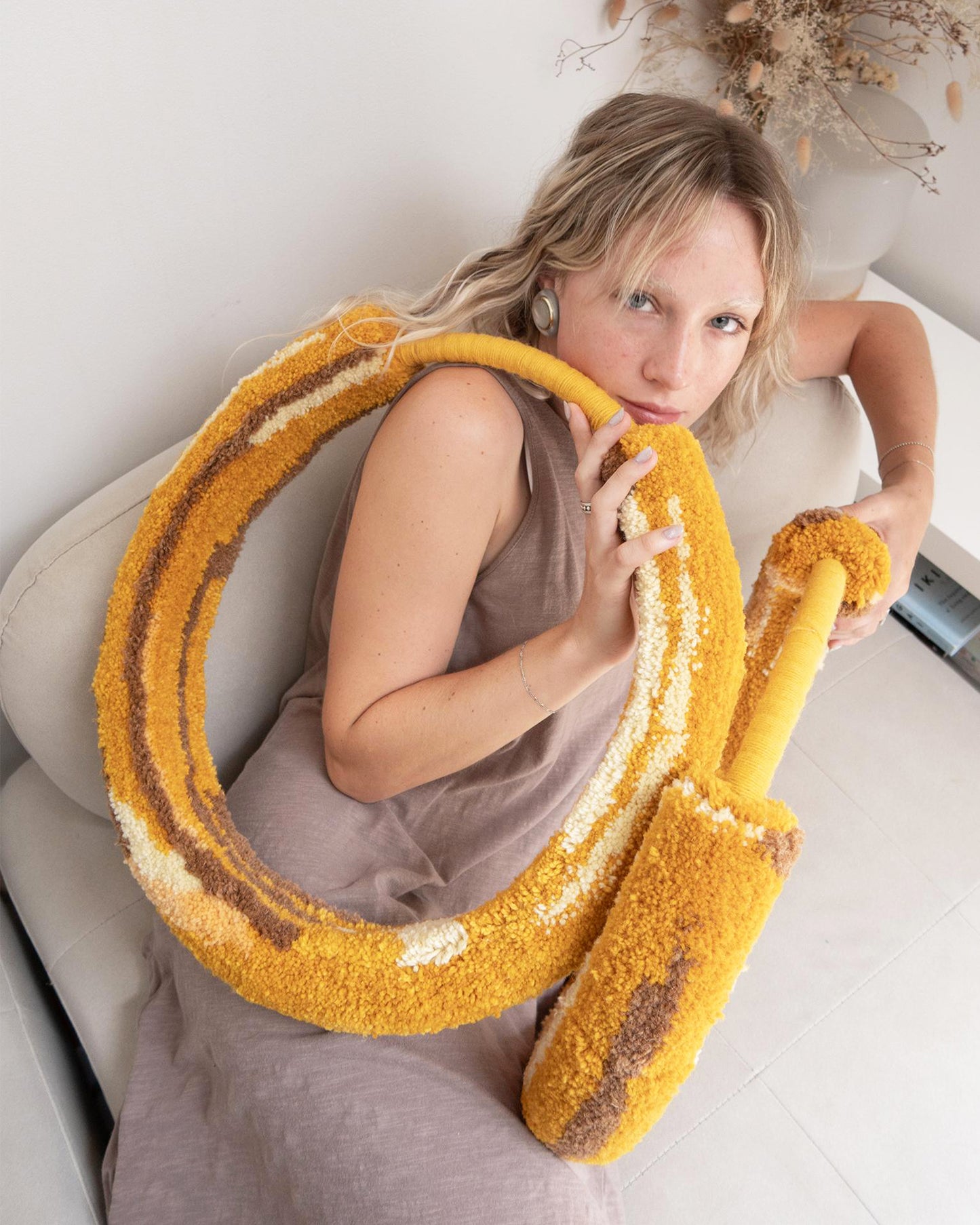 The 18K 'Gold' Hoops by Aamina Juma