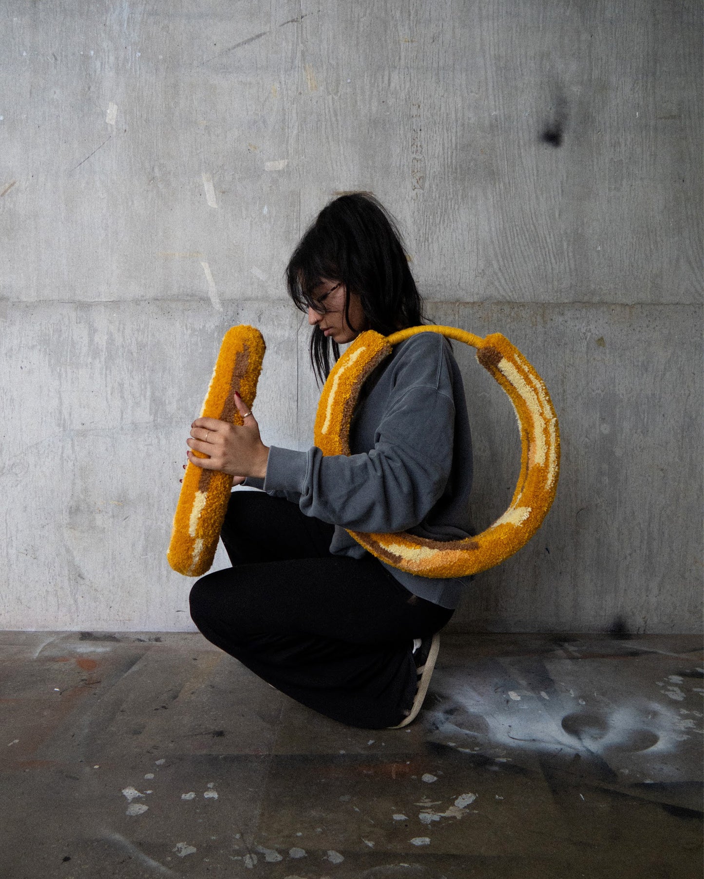 The 18K 'Gold' Hoops by Aamina Juma