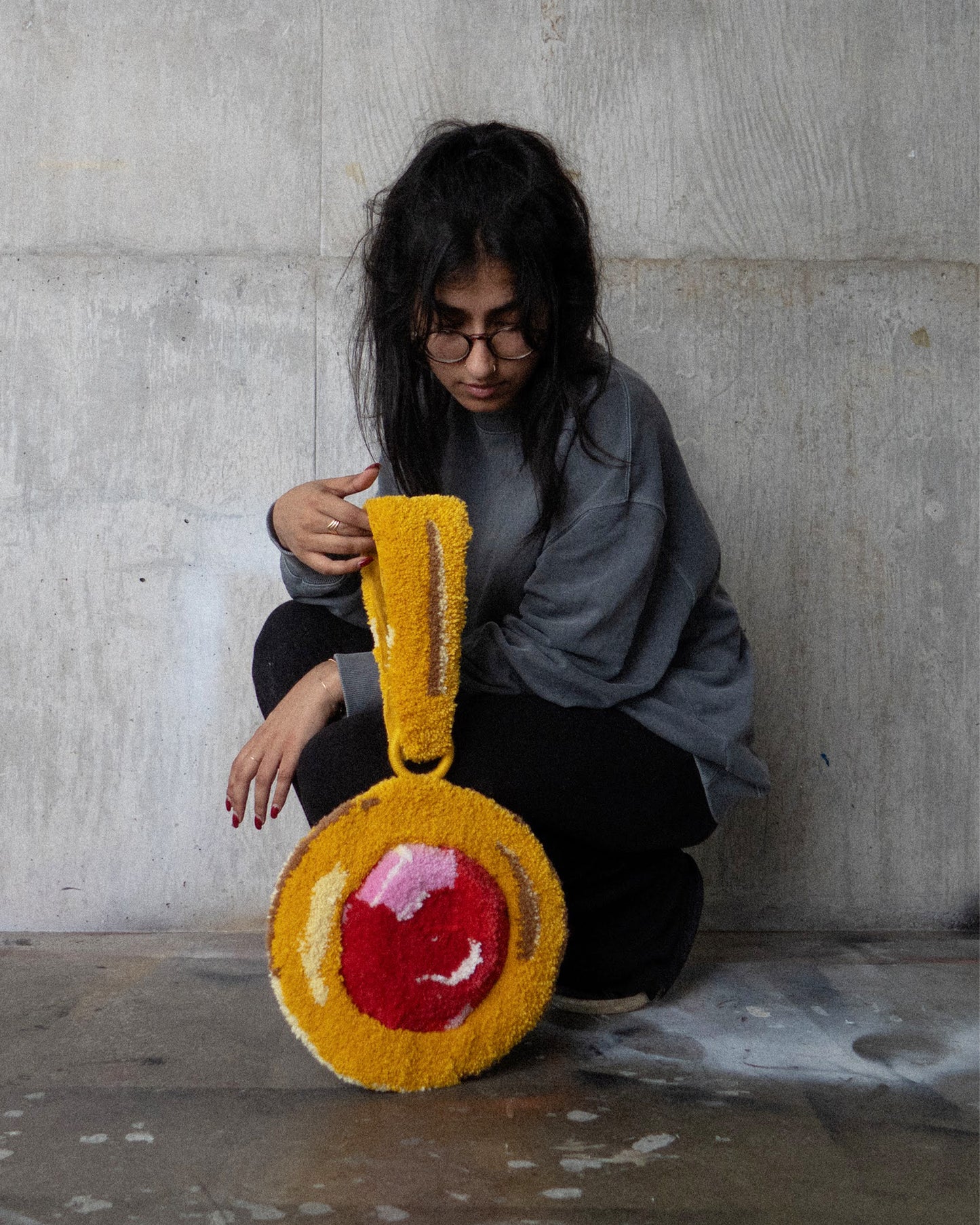 The Pigeon Blood Ruby Pendant by Aamina Juma