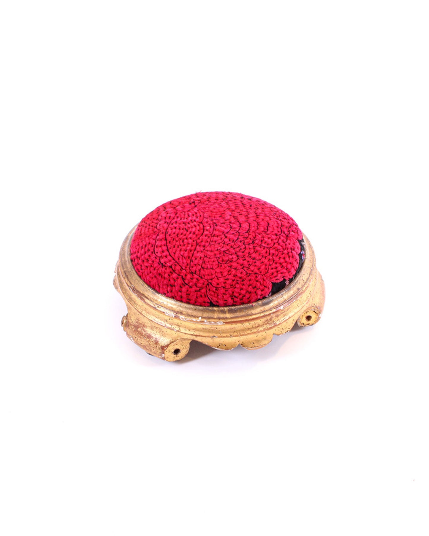 19th Century Repurposed Footstool By Walid