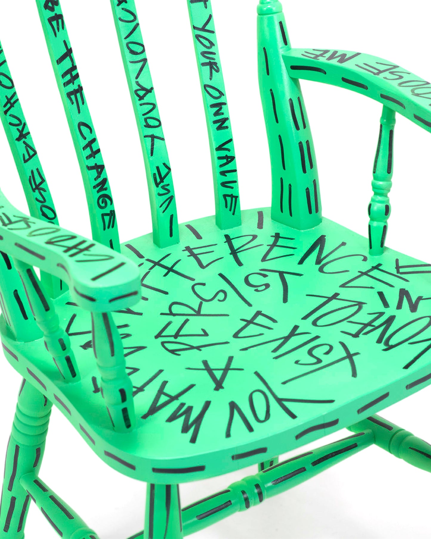 Use Your Voice Chair by Louise Gray