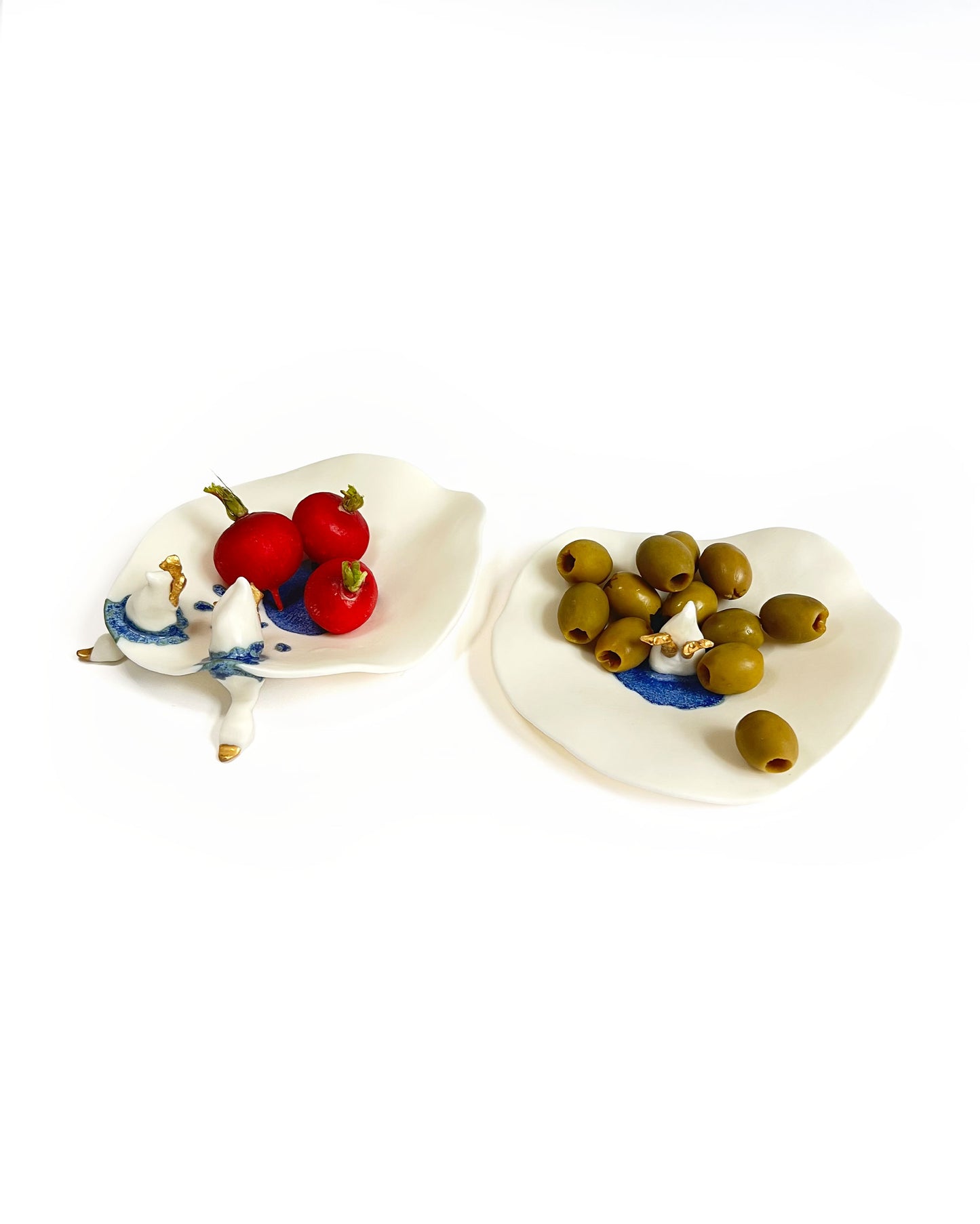 Where is everyone? Porcelain Bowl by Nicky Backlund