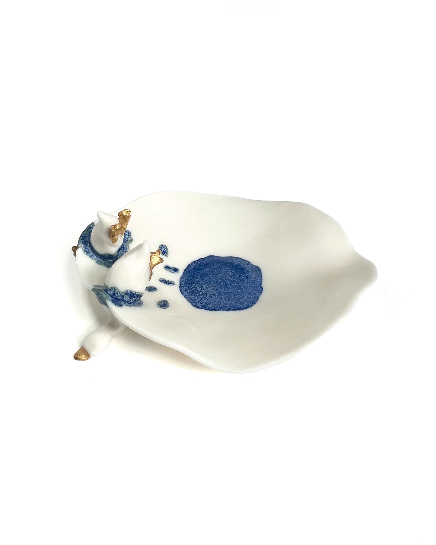 Breakthrough Duo Porcelain Bowl by Nicky Backlund