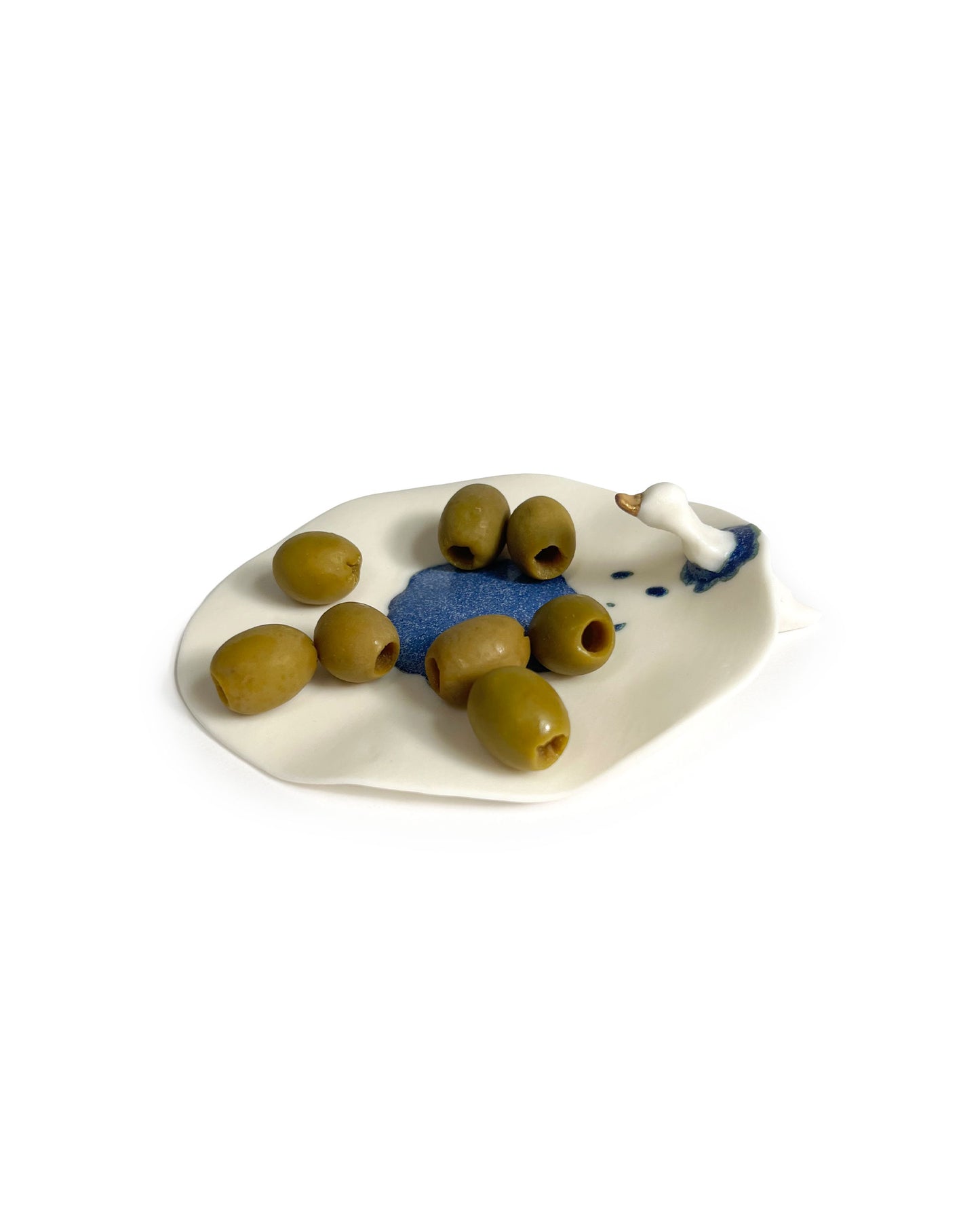 Where is everyone? Porcelain Bowl by Nicky Backlund