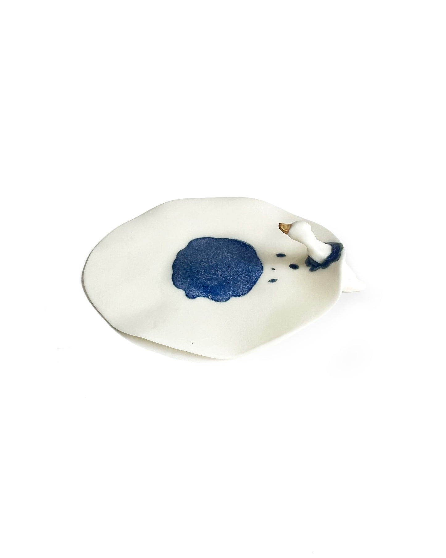 Where is everyone? Porcelain Bowl by Nicky Backlund