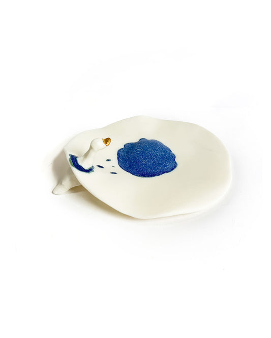 Where is everyone? Porcelain Bowl by Nicky Backlund