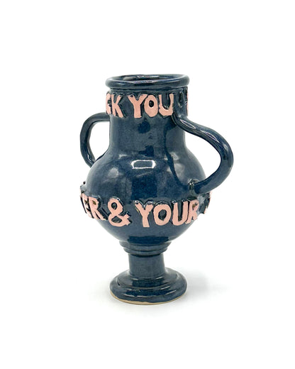 F*** You Vase by L&Clay Ceramics