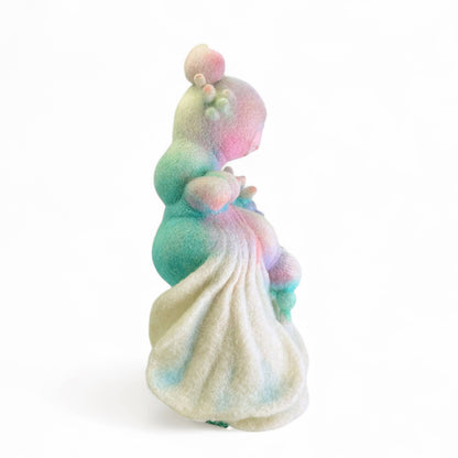 Gogotte, One-of-a-Kind Needle-Felted Sculpture by Mei Mei