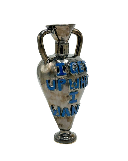 I Get Up Vase by L&Clay Ceramics