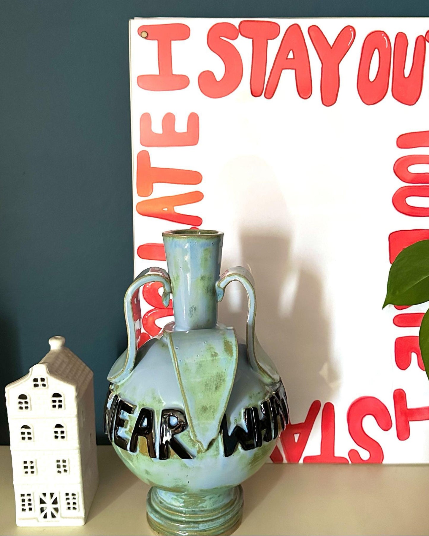 I Only Hear Vase by L&Clay Ceramics