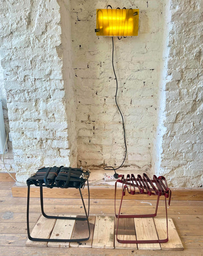 Counterfeit Belt Stool by Maxim Lester