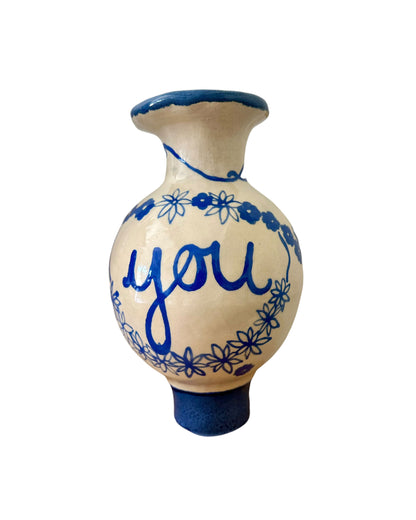 'It's Not Me It's You' Sculptural Vases by L&Clay Ceramics
