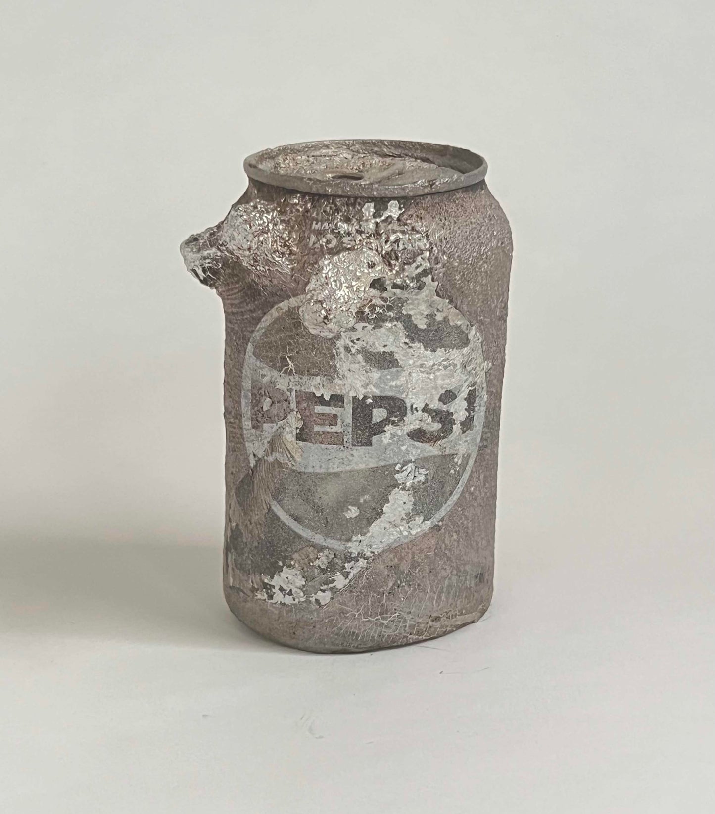 Solid Aluminium Pepsi Can Sculpture by Maxim Lester