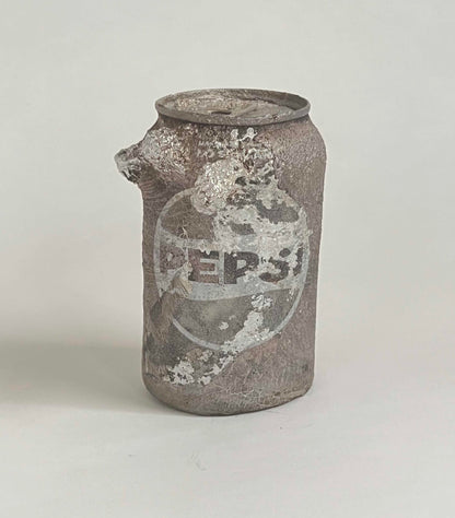 Solid Aluminium Pepsi Can Sculpture by Maxim Lester