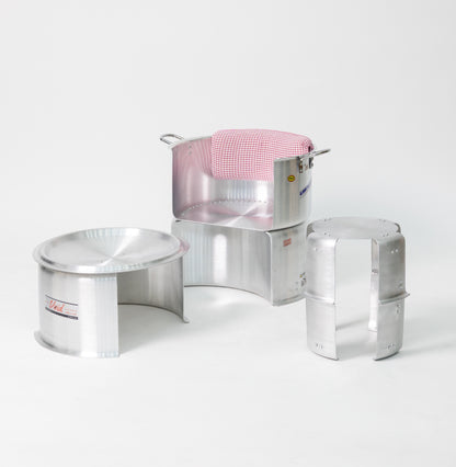 Stack Stool by Saym Hussain