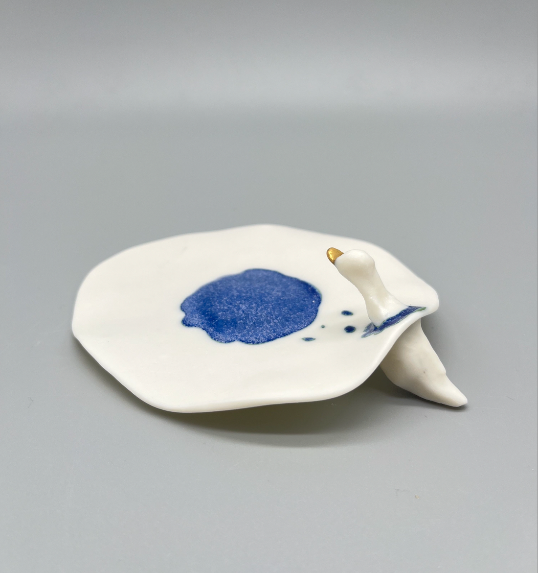 Where is everyone? Porcelain Bowl by Nicky Backlund