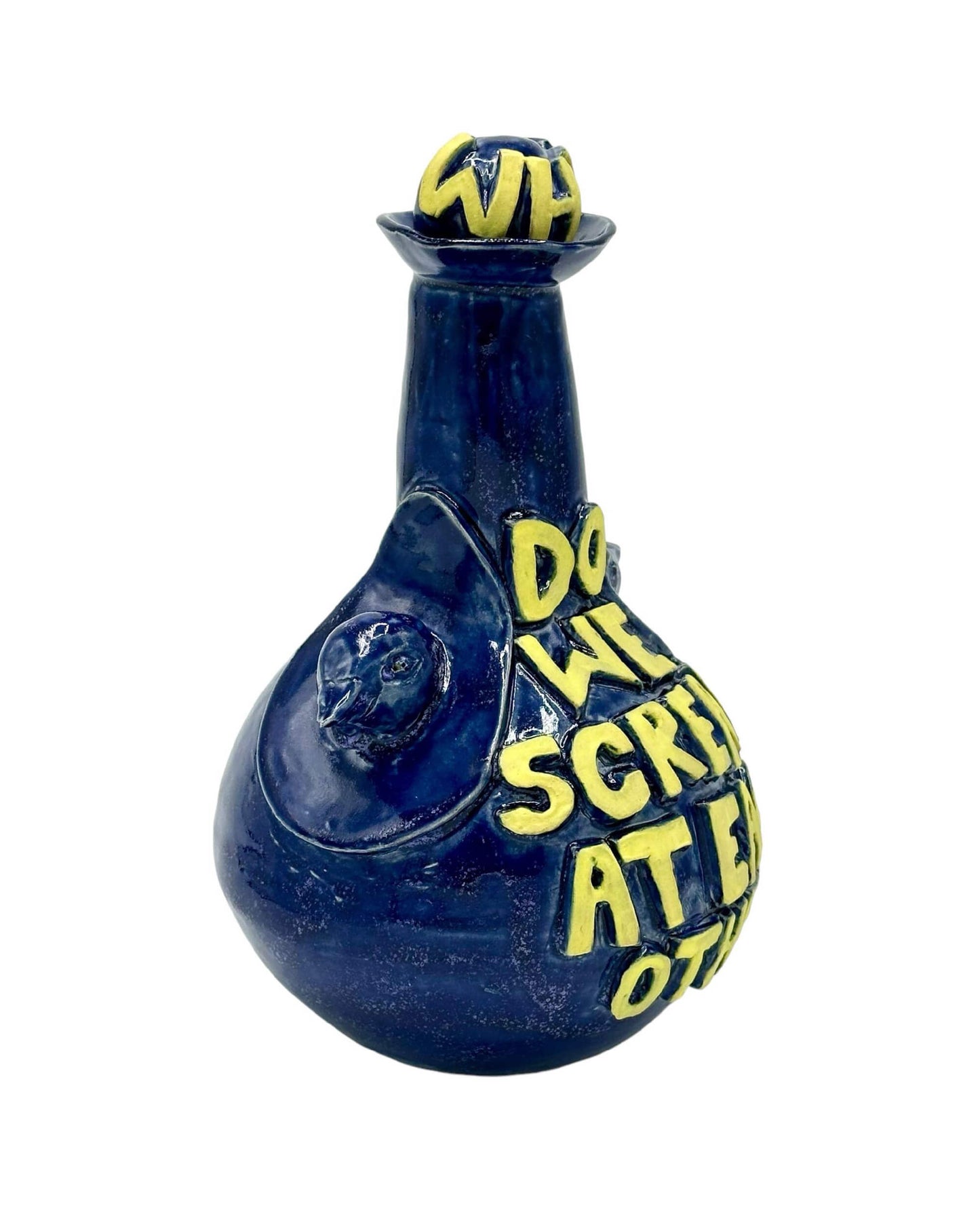 Why Do We Scream Vase by L&Clay Ceramics