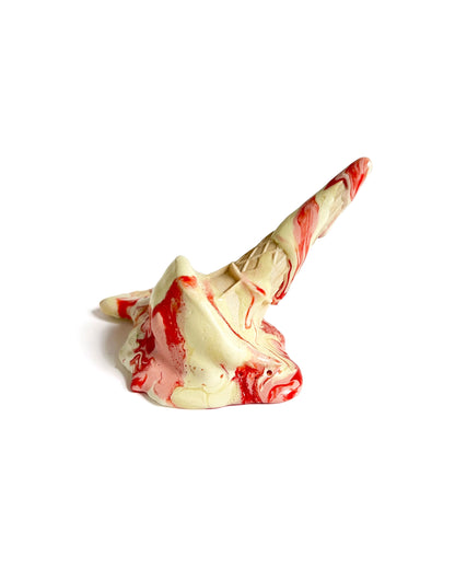 I Scream! Porcelain Sculpture by Anna Barlow