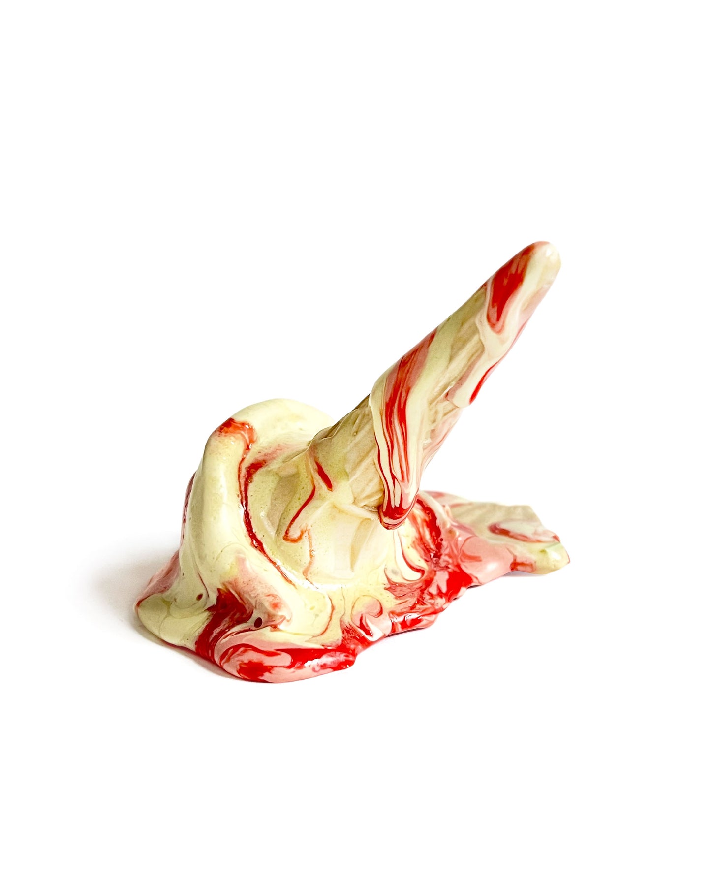 I Scream! Porcelain Sculpture by Anna Barlow