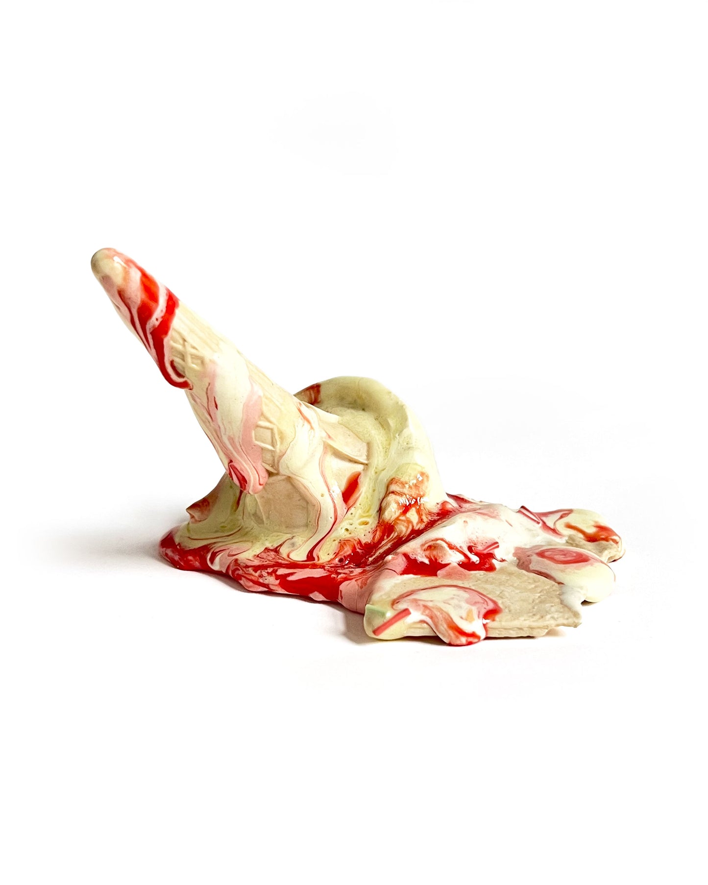 I Scream! Porcelain Sculpture by Anna Barlow