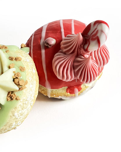 Two Iced Doughnuts by Anna Barlow