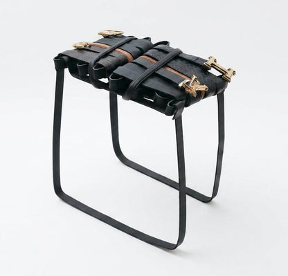 Counterfeit Belt Stool by Maxim Lester