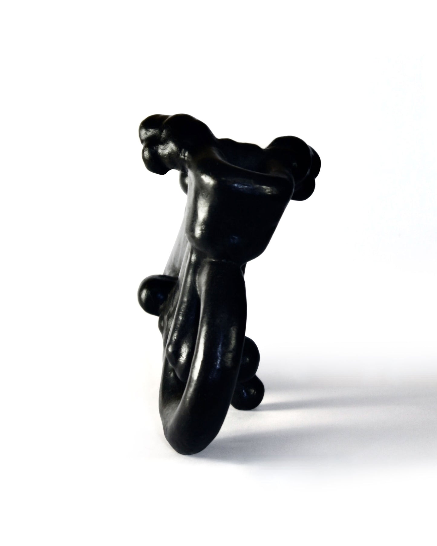 Inflated Lime Bike Bronze by Maxim Lester