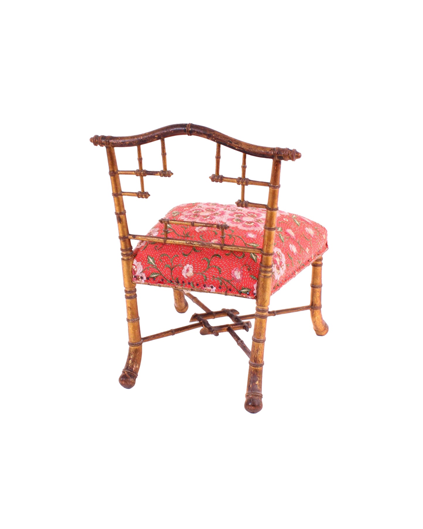 19th Century Chinoiserie Mini Chair by Walid Damirji & Kumiko Tani