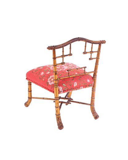 19th Century Chinoiserie Mini Chair by Walid Damirji & Kumiko Tani