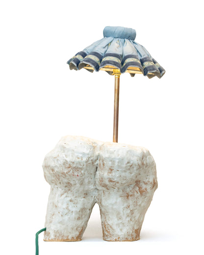 Double Soap Sculptural Table Lamp by Lucia Vera
