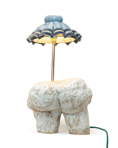 Double Soap Sculptural Table Lamp by Lucia Vera
