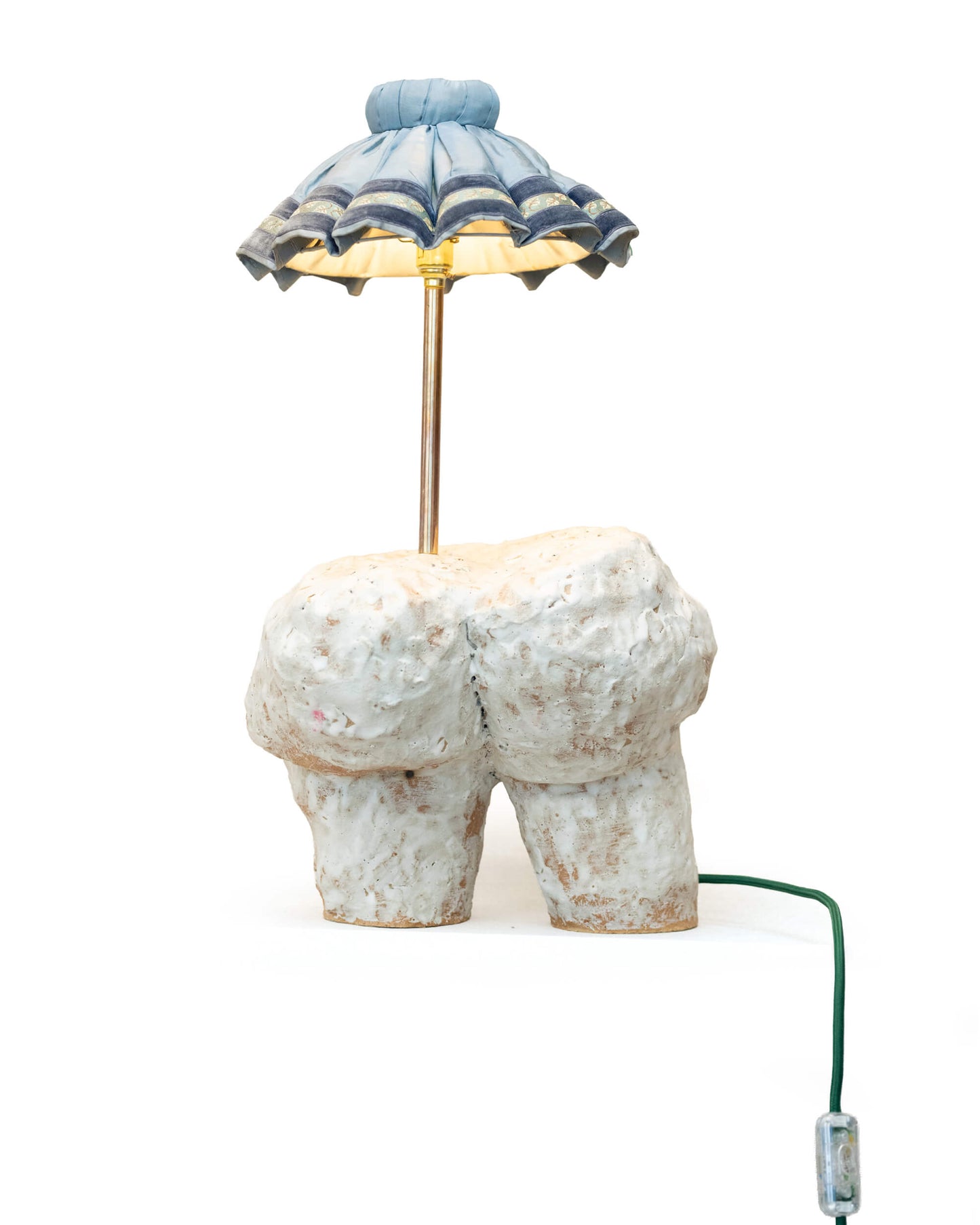 Double Soap Sculptural Table Lamp by Lucia Vera