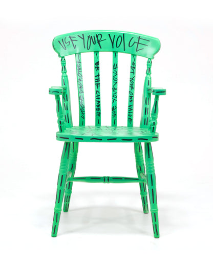 Use Your Voice Chair by Louise Gray