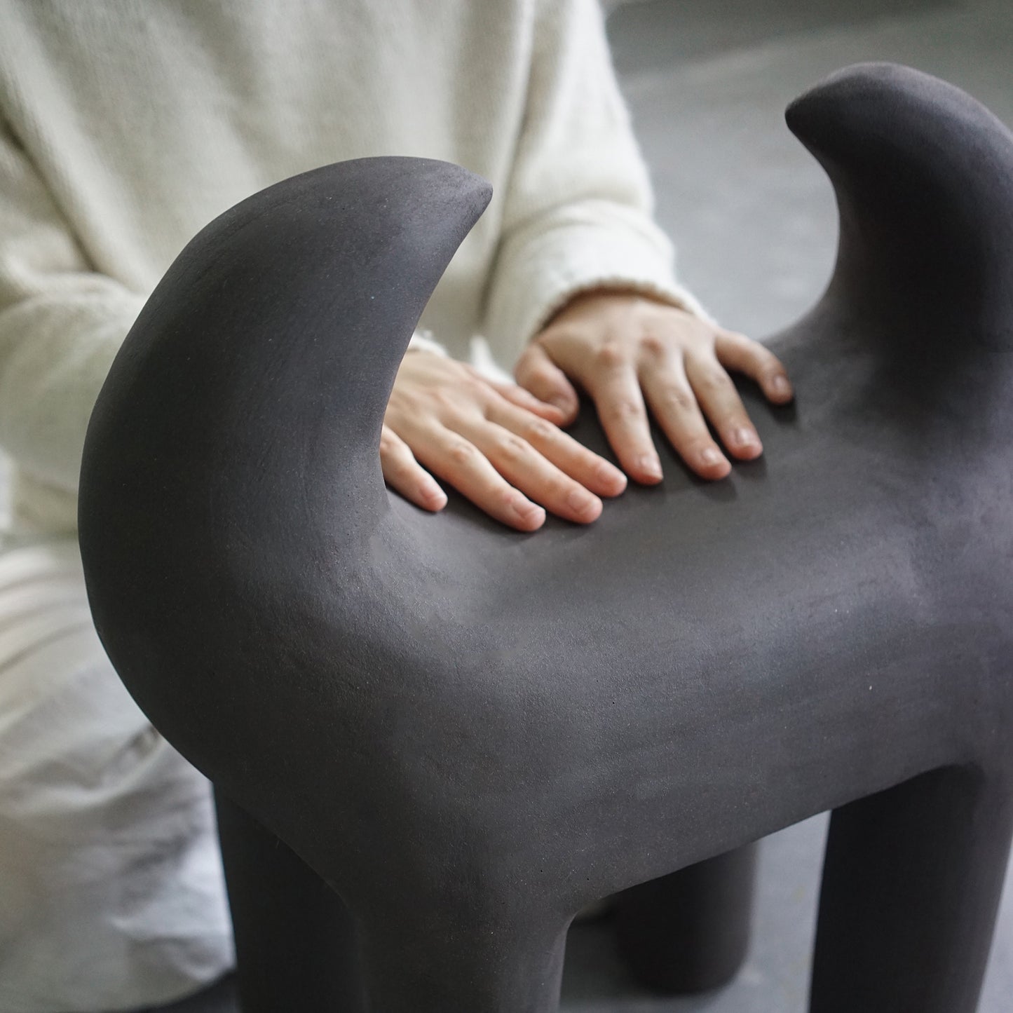 Watusi Side Table by Klinta Locmele